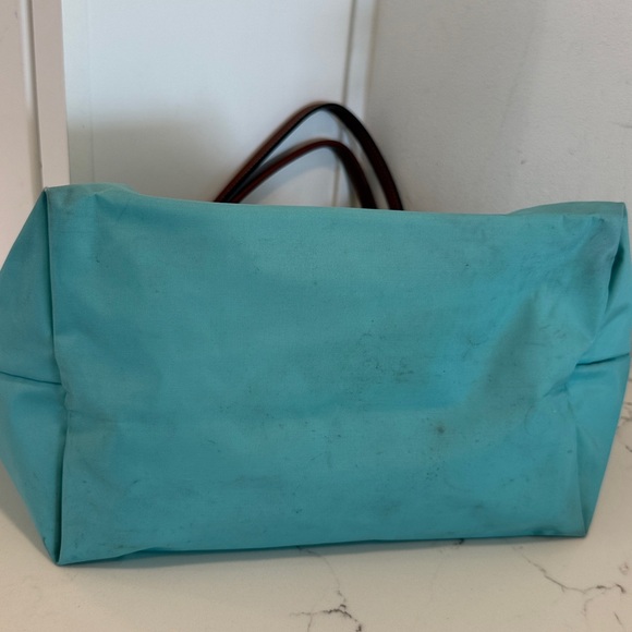 Longchamp Nylon Tote  Blue - Picture 3 of 8